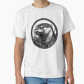 Black and White Otter by NicolasGlowArt