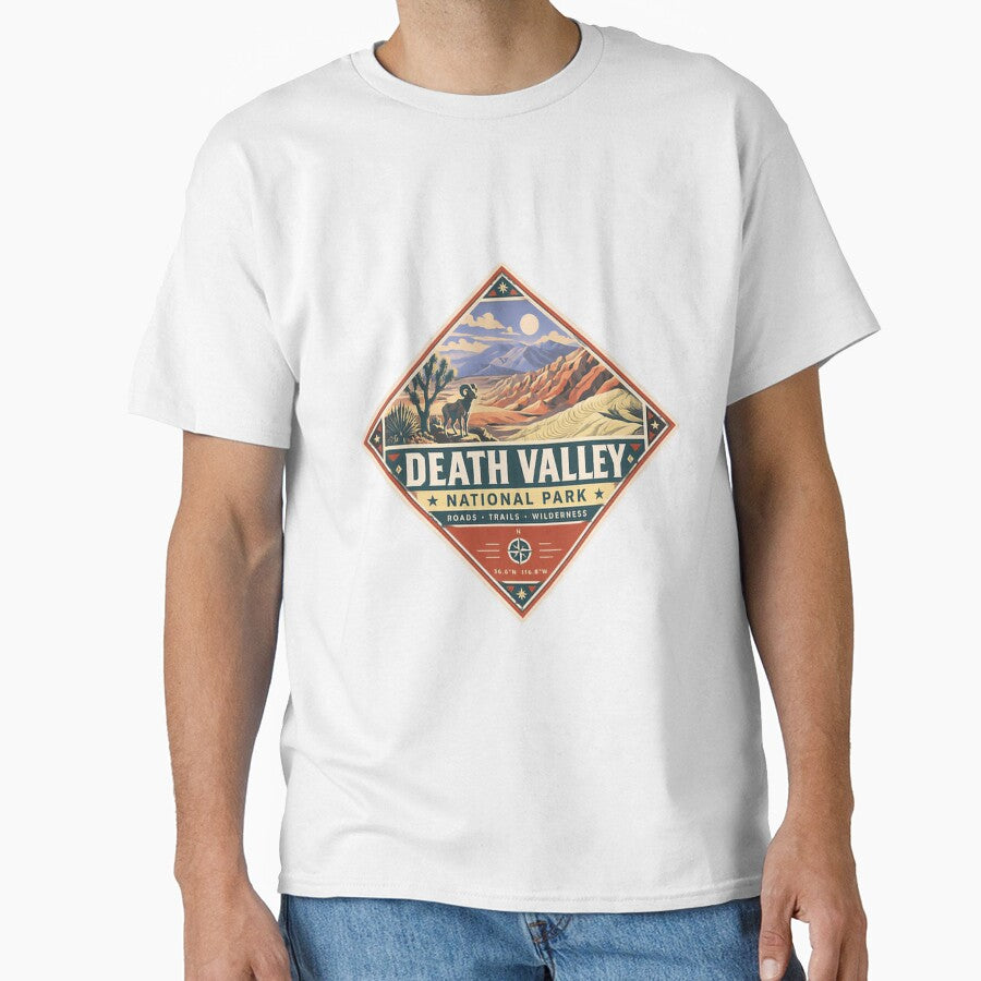 Death Valley National Park Roads Trails Wilderness Visitor Souvenir by Simsimah26Parks