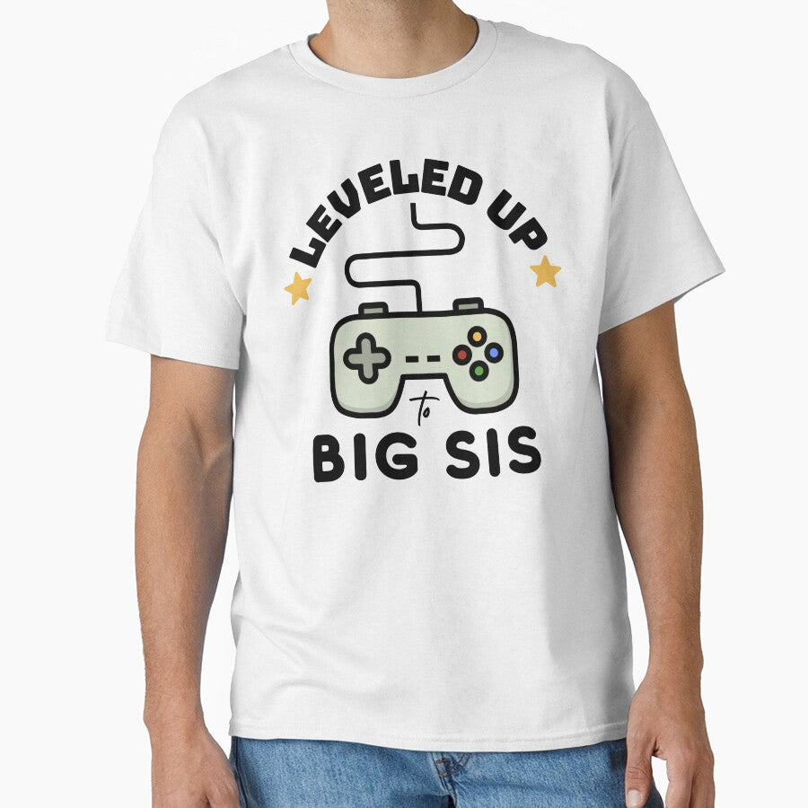Leveled Up To Big Sis Video Game Controller Design by modernfamgear