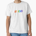 Be Kind Rainbow Text Brush Style by Inspirationmotivation
