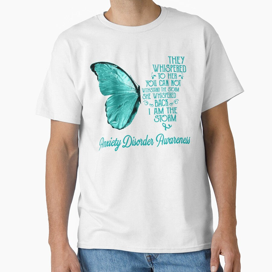 Butterfly I Am The Storm Anxiety Disorder Awareness by whlrcheryl