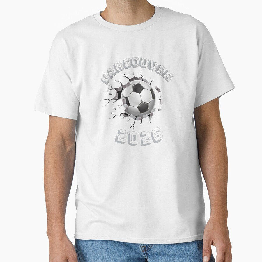 Soccer Vancouver 2026 fan style tee by XDivineTees