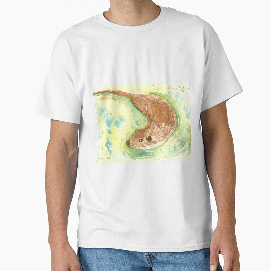 Swimming Otter by Casimirasart