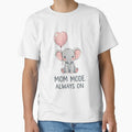 Mom Mode Always On – Cute Baby Elephant Mom Life by Dazzle-Sizzle