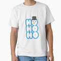Ho Ho Ho Cartoon Christmas Snowman Design by Rodney's Marketplace
