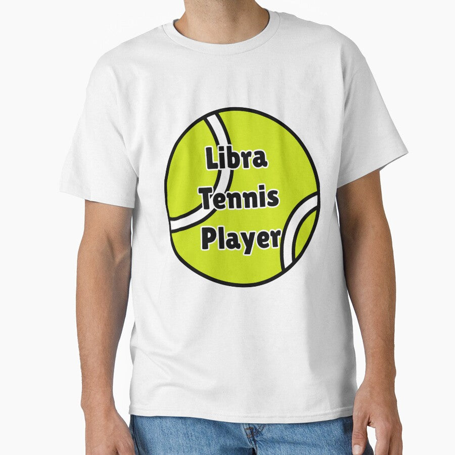 Libra Zodiac Astrology Tennis Design by Midnight789
