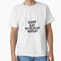 SLEEP EAT WORLDCUP REPEAT graphics for FIFA WORLDCUP 2026. by ZANU creativity