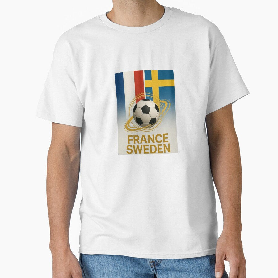 France vs Sweden Soccer 2026 | Football Match Poster by Nexus Space