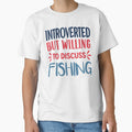 Introverted But Willing To Discuss Fishing Funny Fishing by AmethystMurad