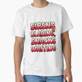 Sirens Blaring Snacks Waiting Funny Quote by StickVerse by Owais