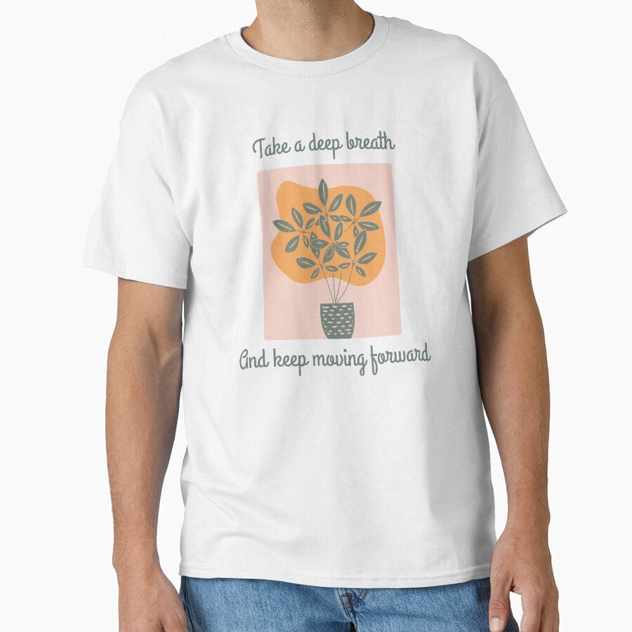 Take a deep breath and keep moving forward - Stoic Mindset by LexaArtworks