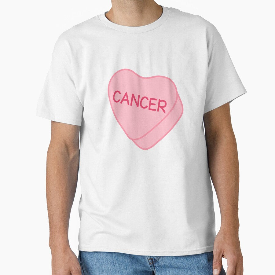 Cancer Pink Candy Heart Sweet Heart Cute by SlimyFish