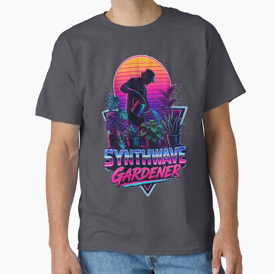 Synthwave Gardener by OddPairStudio