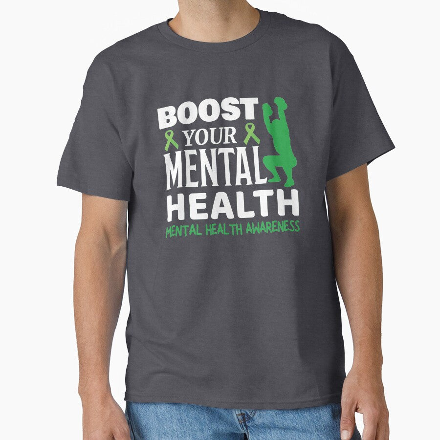 Boost Your Mental Health - Mental Health Awareness - With Exercise by OwlCanvas