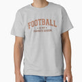 Football is my Favorite Season Touchdown Quarterback Orange by ArtMeetsPizza