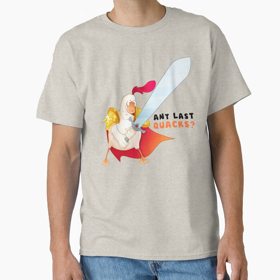 Knight Duck With a Sword "Any Last Quacks?" by UnicornCornHorn