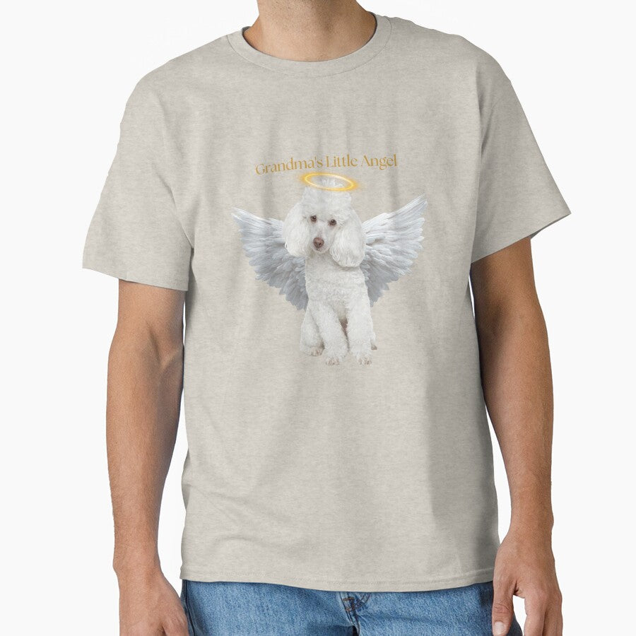 Grandmas Little Angel Cute Poodle Gift Grandma Dog by chaos-and-curls