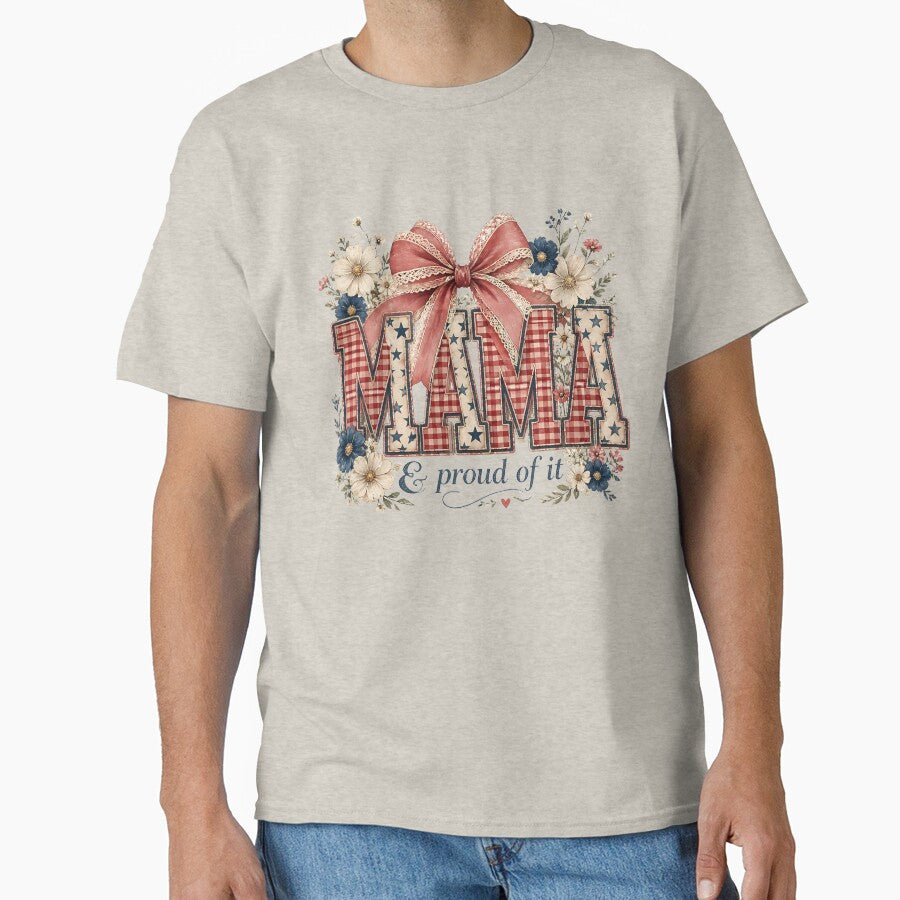Coquette Patriotic Mama 4th of July America 250 by VectorJoy