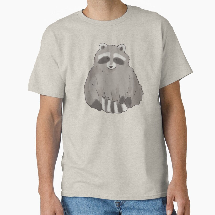 Clubby raccoon art by Mayarart