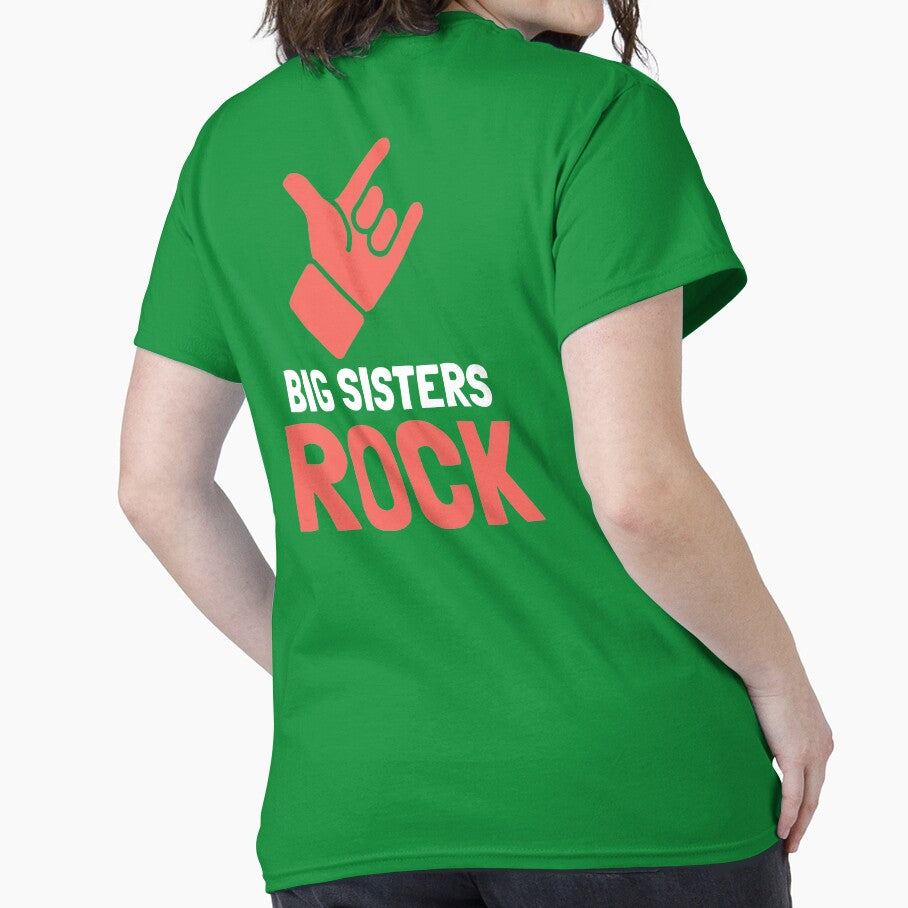 Big Sisters Rock! A Cool and Unique Big Sister Tee by traciwithani