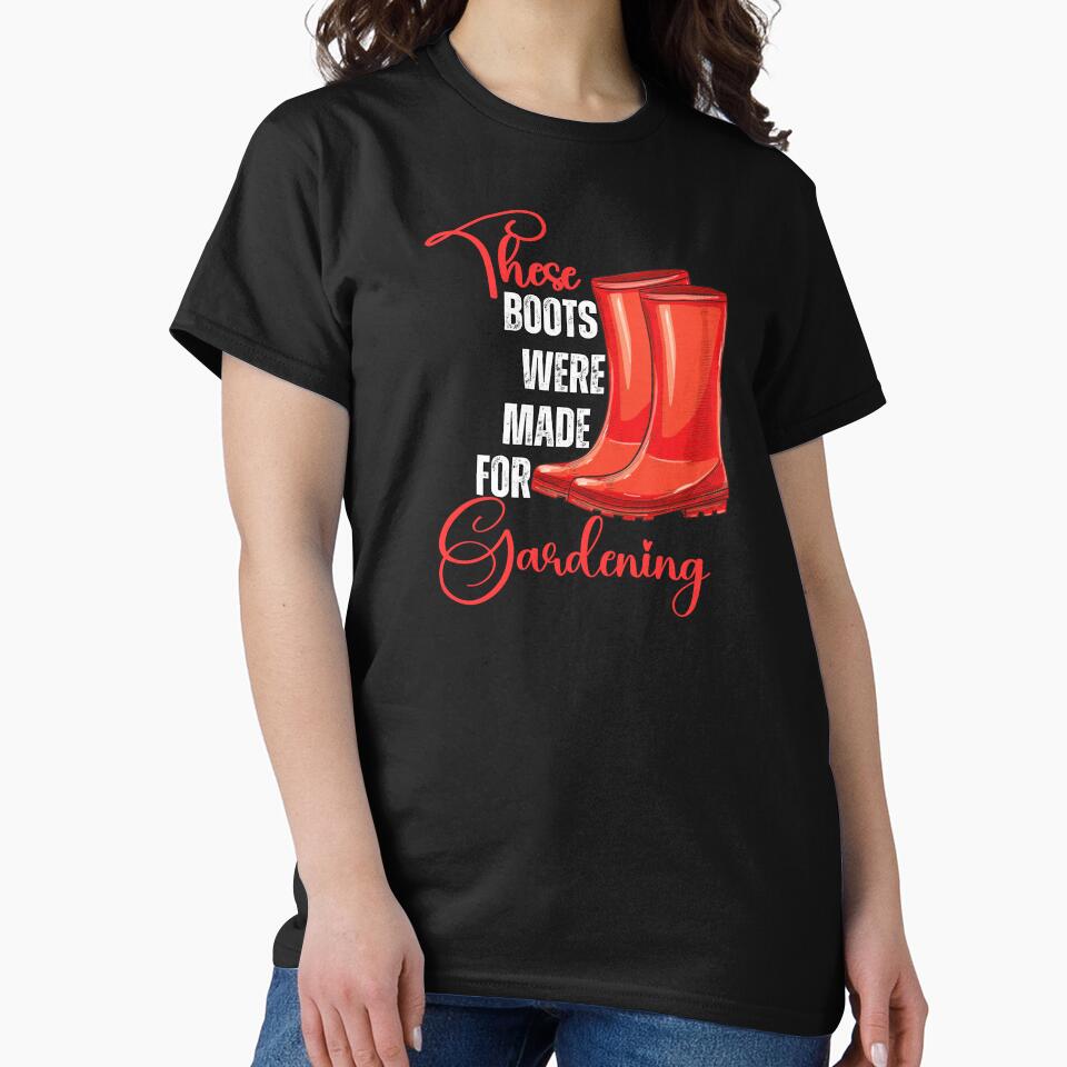 These Boots Were Made For Gardening by WenegeeDesigns