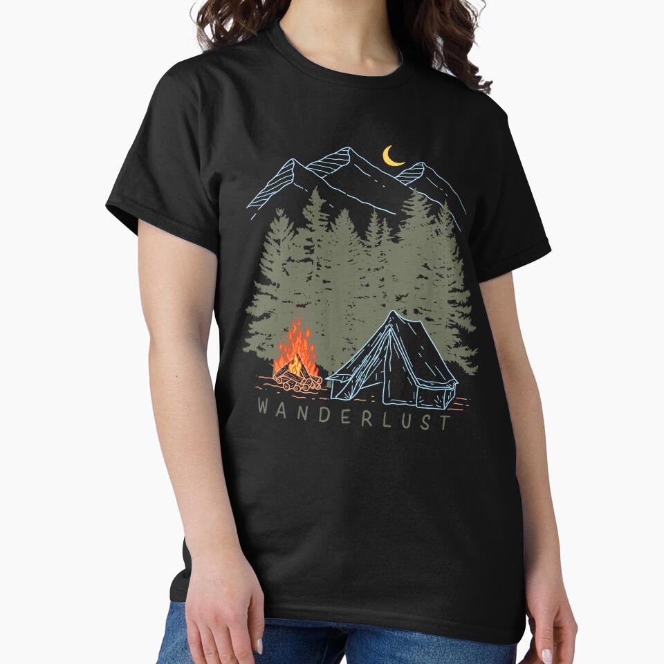 Camping Minimalist by ethnicdrawing