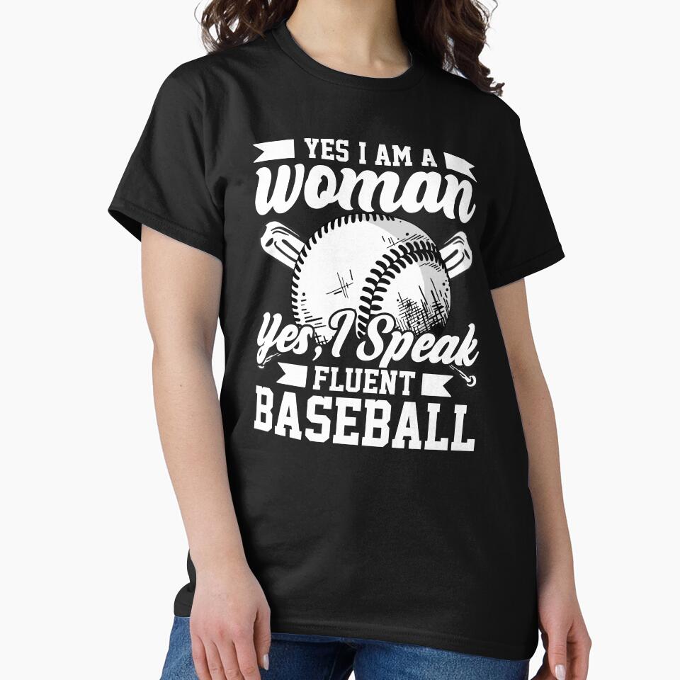 Women's Baseball Retro Baseball Sport Art by Back2Collage