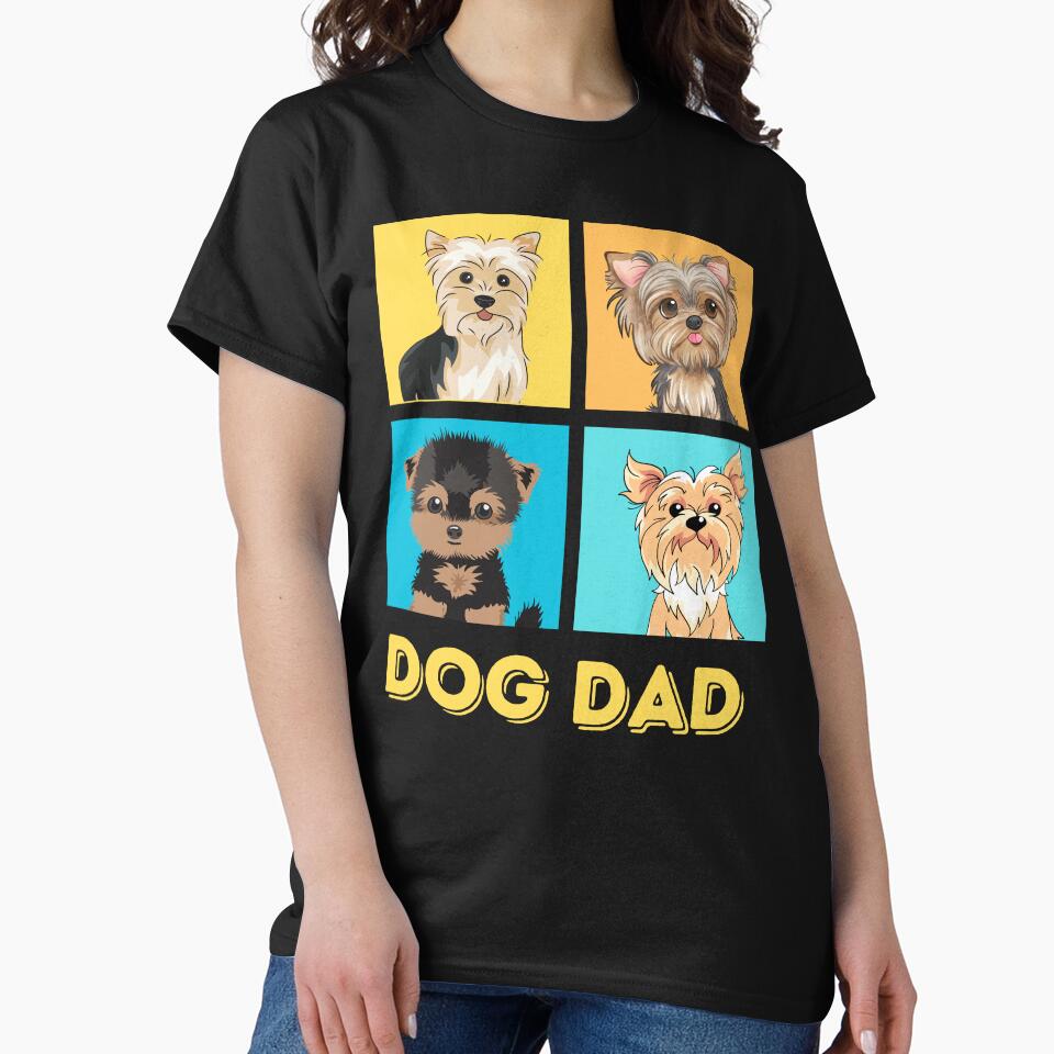 Dog Dad, Dog, Puppy, Dog Papa, Dog Daddy,  Doggo, Dog lover, Dog Dad Paws, Dog Dad Cute, Fur Child, Funny Dog Dad, Dog Dad Lover by CreativeBuys
