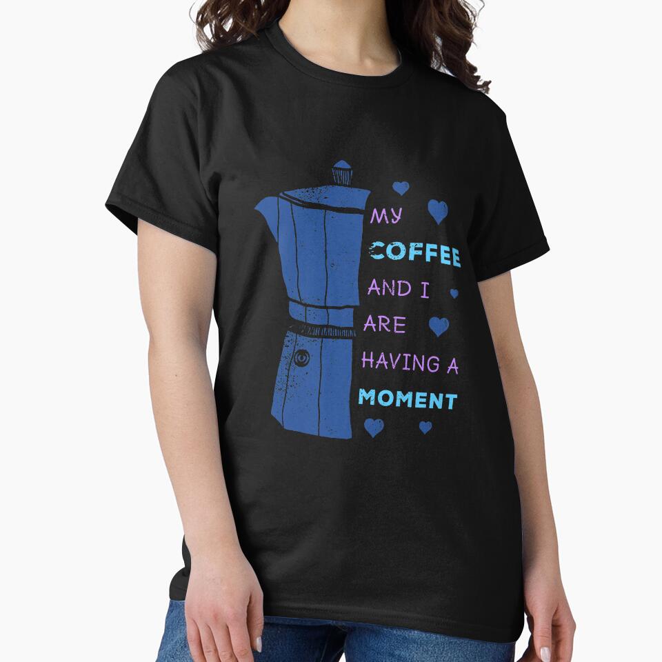 My Coffee And I Are Having A Moment – Blue Moka Pot Death Before Decaf by The Green Corner
