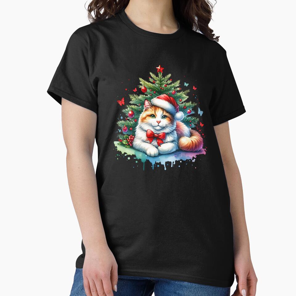 Cute Cat Christmas by FunnyDsgn