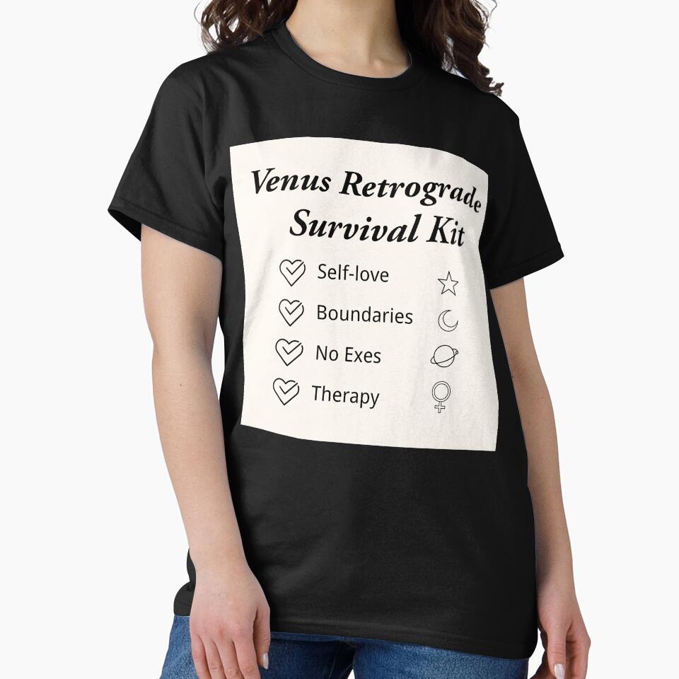 Venus Retrograde Survival Kit - Astrology Valentine's Self-Care Checklist by ElihanexArts