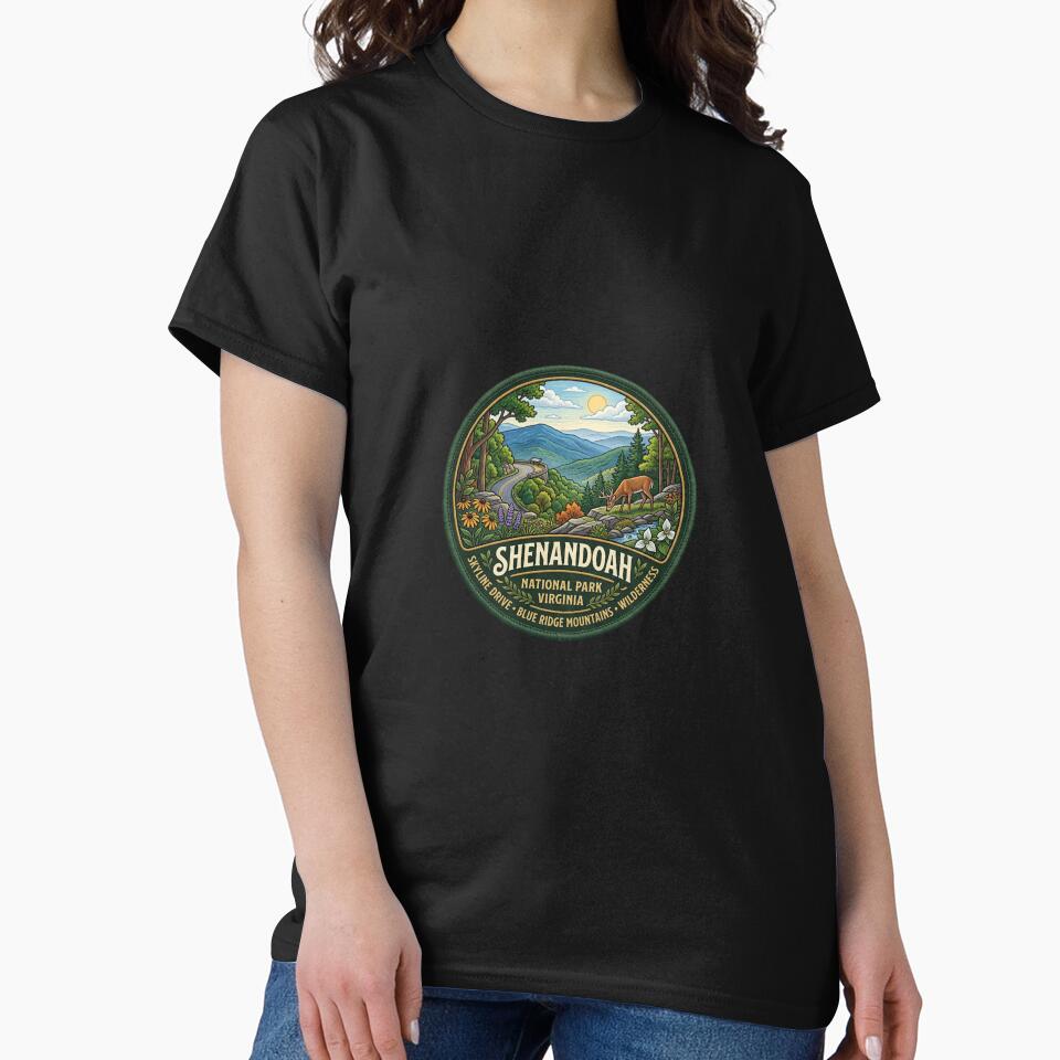 Shenandoah National Park Virginia by TulipaGraphics
