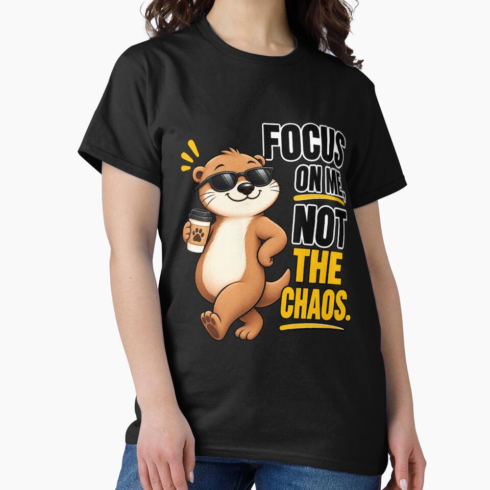 Funny Otter Meme Collection - Focus On Me Otter Meme Cartoon - Sarcastic Animal Humor by MiraLumeStudio