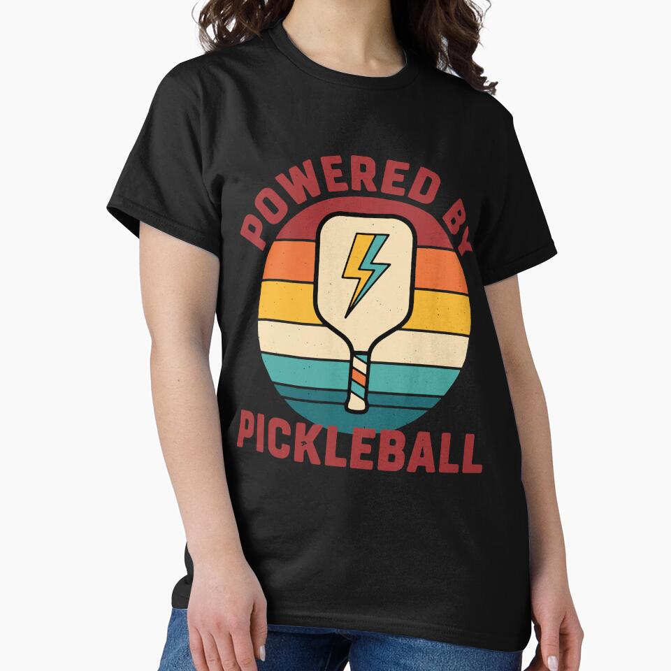 Pickleball Funny Player Powered By Pickleball by LuminOrb