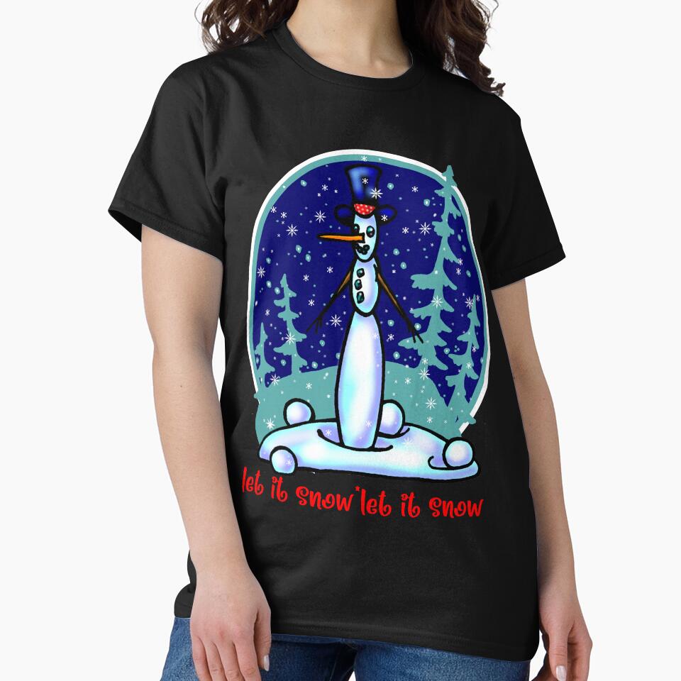 weird snowman  -21 by sandpiperstudio