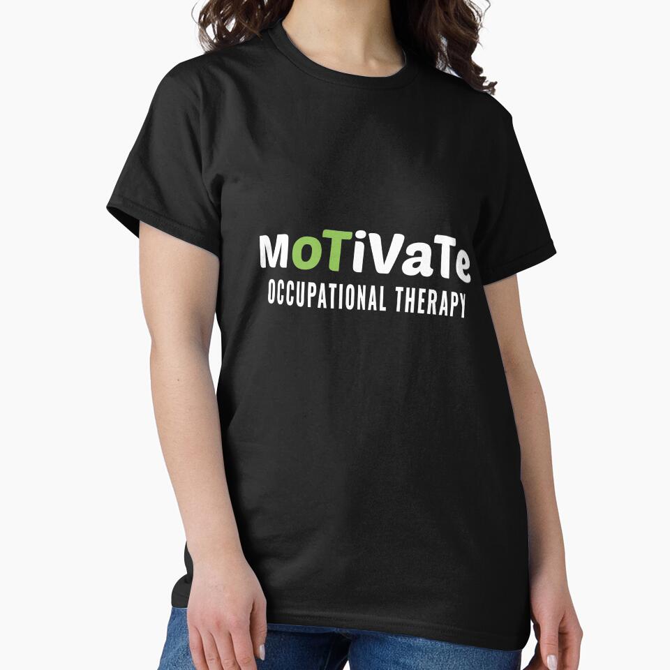 Occupational Therapy motivate I'll Be There For You funny lyrics, friends. by AMZBlacKStore