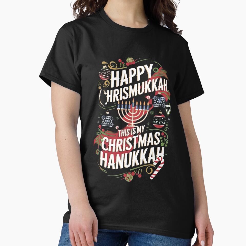 Happy Chrismukkah This Is My Christmas Hanukkah by Redgiant87x