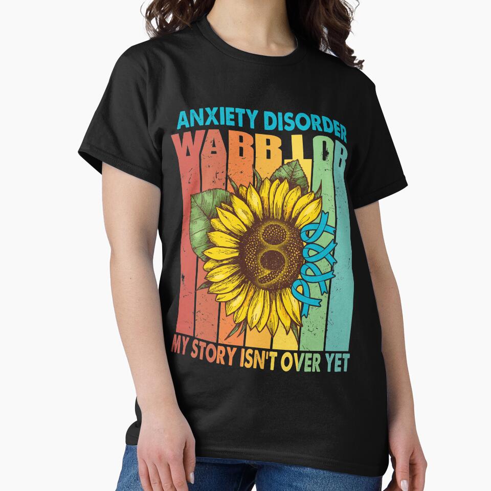 Anxiety Disorder Warrior My Story Isn't Over Yet by RidnerStore