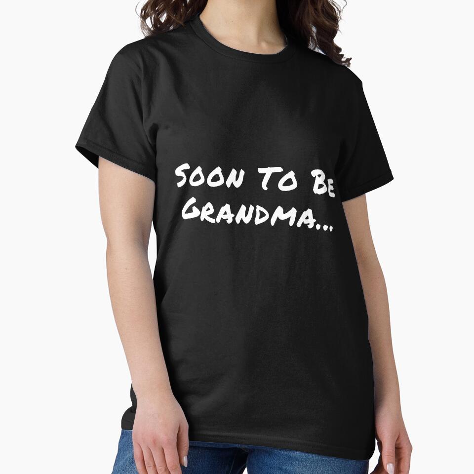 Soon To Be Grandma - Cool, Funny First Time Grandmother Gift Design For Grandkids by GhaliSmith