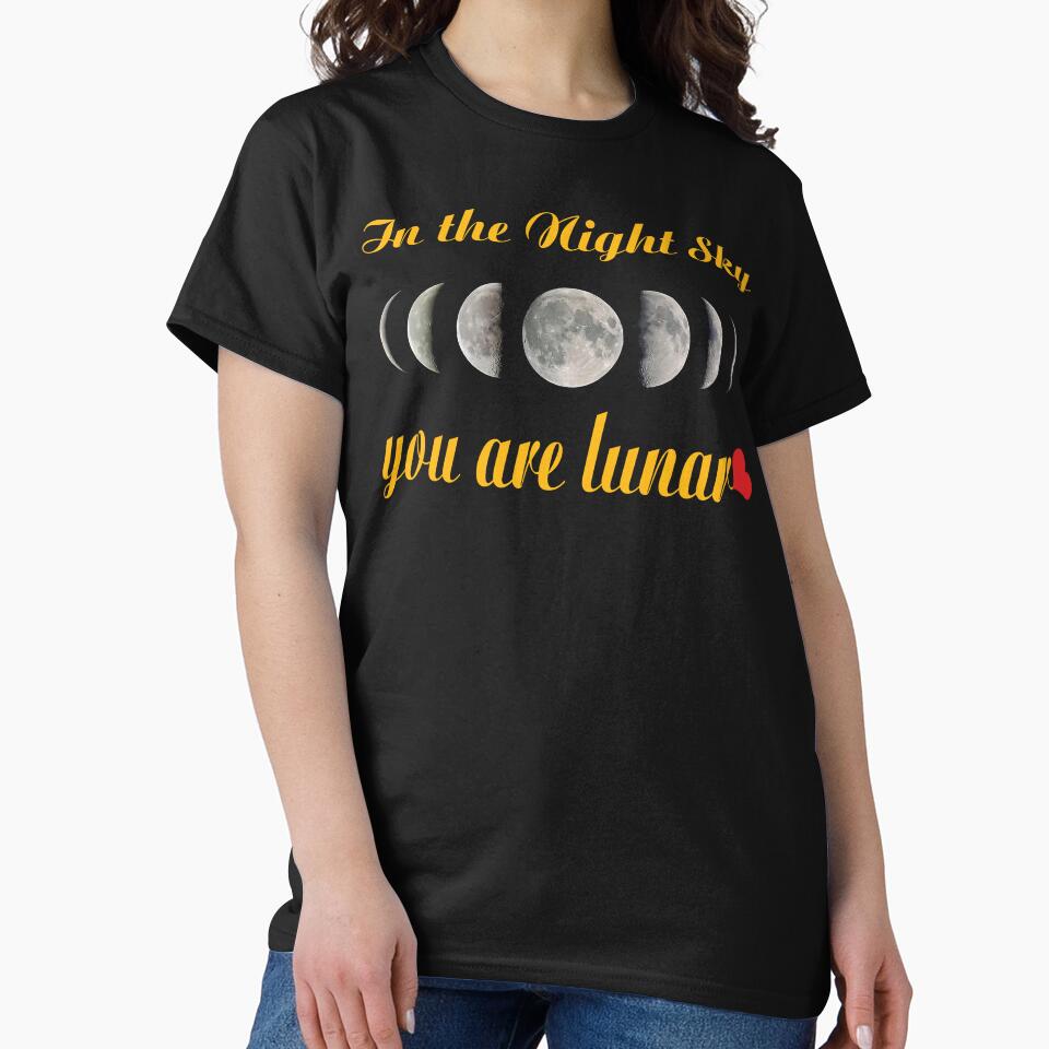 In the Night sky You are lunar by Desig-Creativit