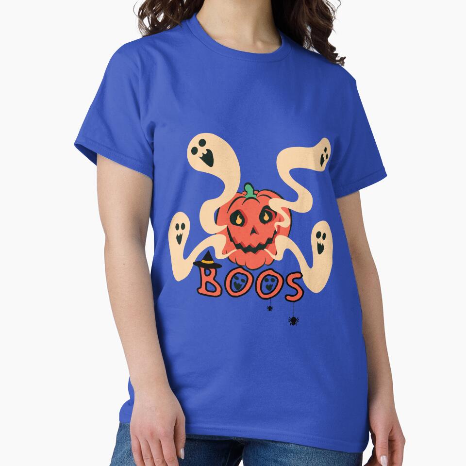 Boos Halloween Nurse Crew T-shirt by othmane99