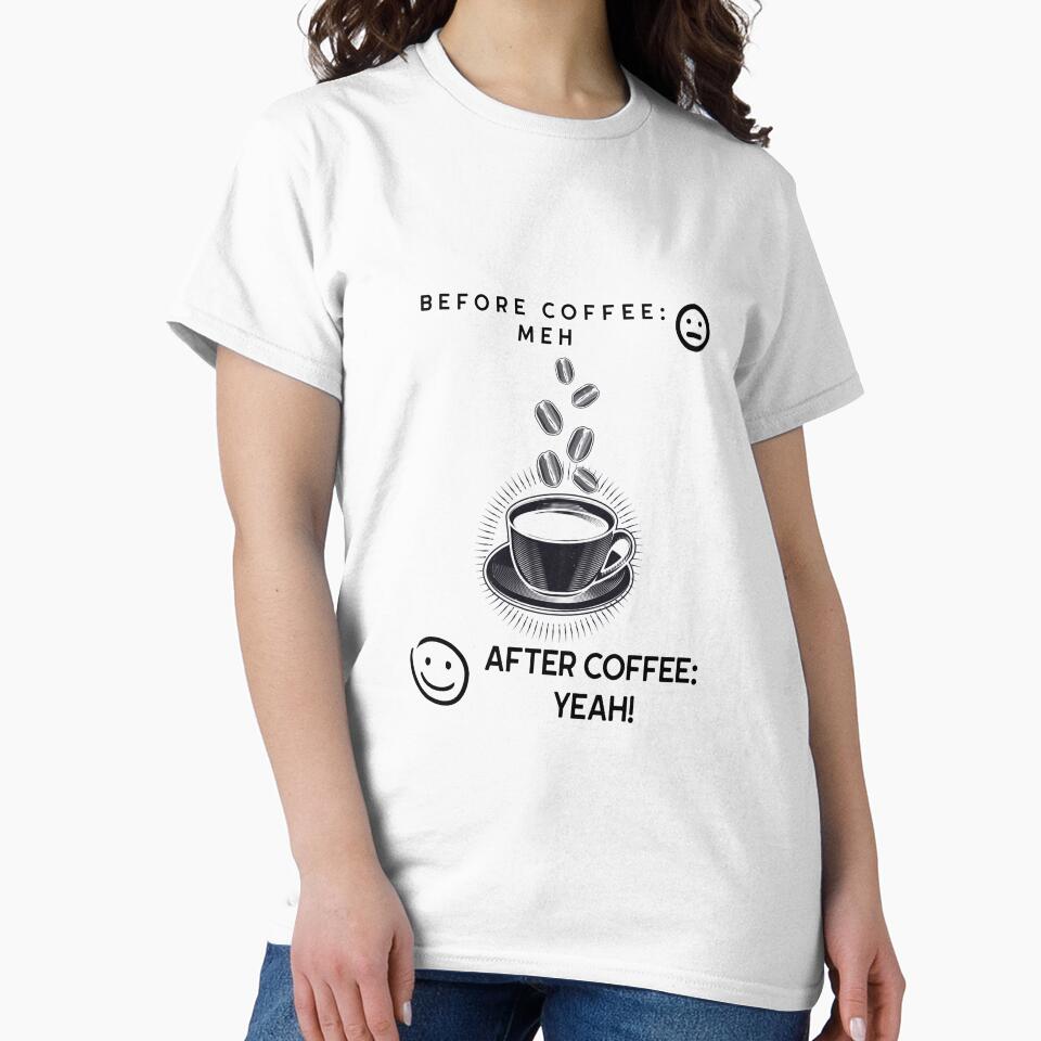 Before Coffee: Meh | After Coffee: Yeah! by sfinchcapod