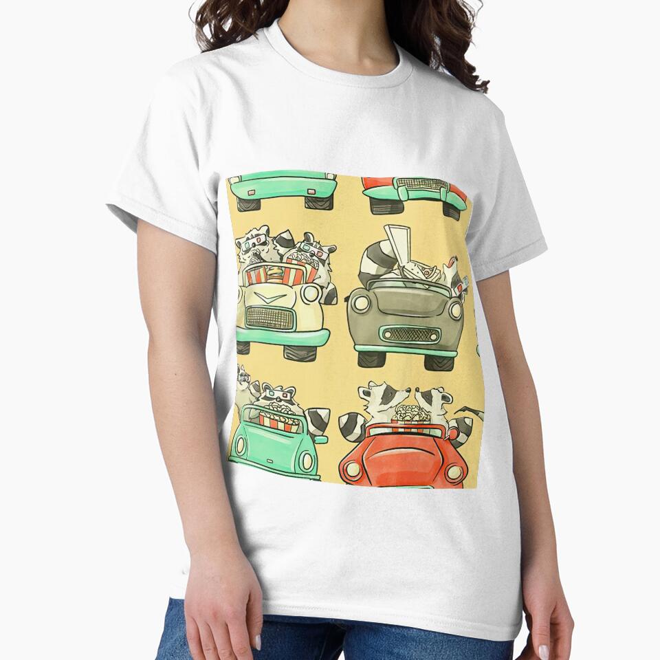 Raccoons Hippie Cars by SweetPea49