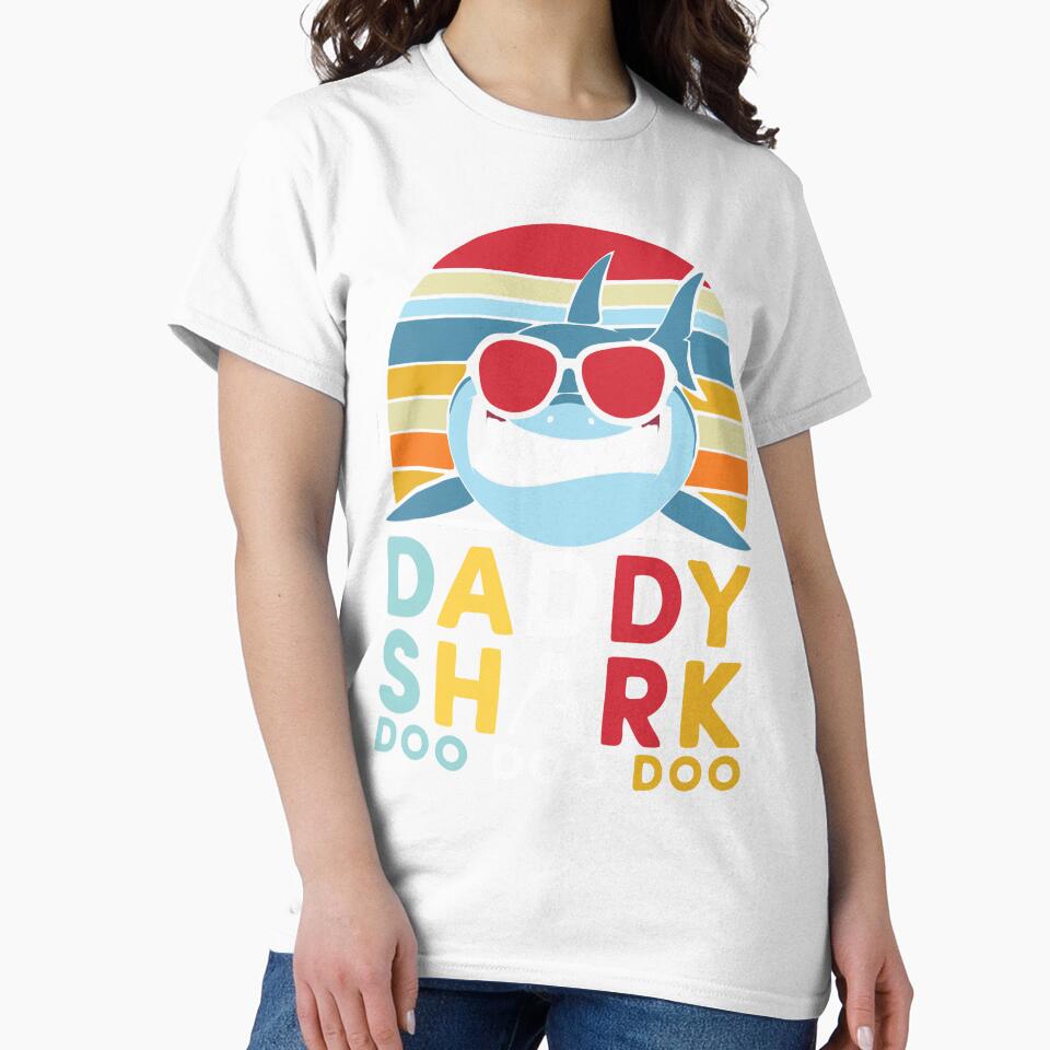 Daddy Shark Dad Design by Endgameco