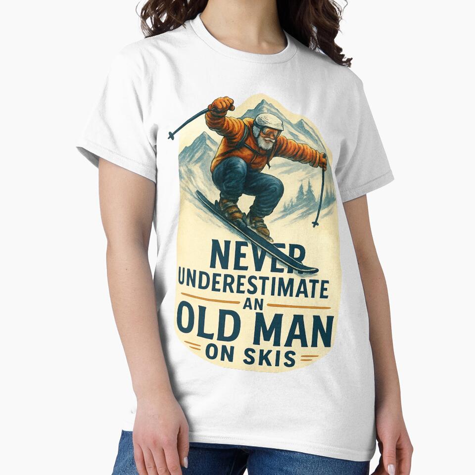 Ski Grandpa by erkinmaddison