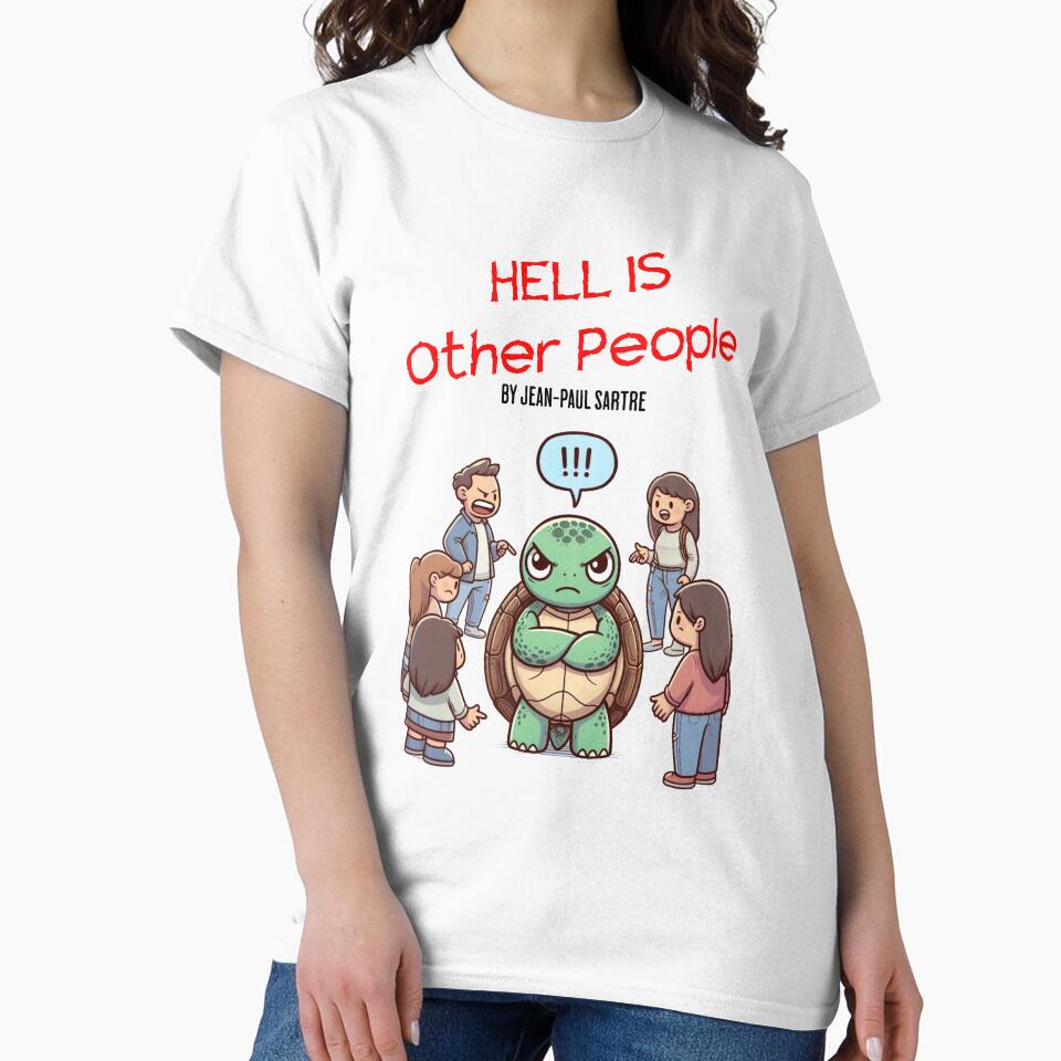 hell is other people Turtle by LemuellTrends