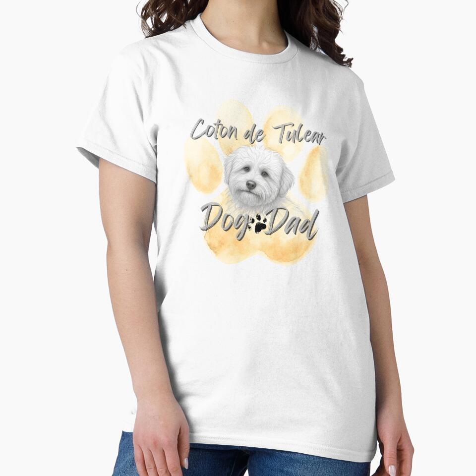 Coton de tulear dog dad by iRenza