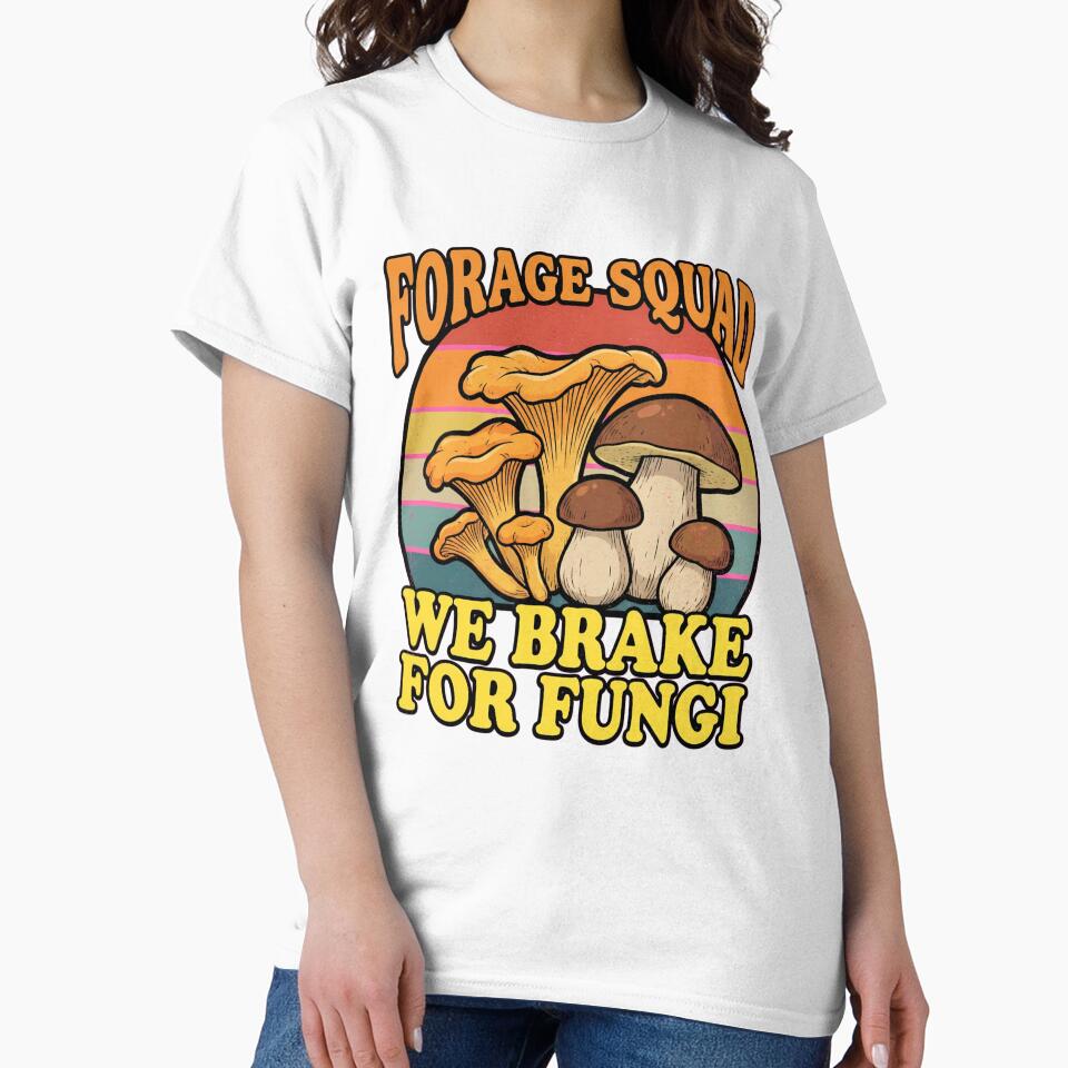 Forage Squad - Funny Mushroom Foraging by TB Designs Official