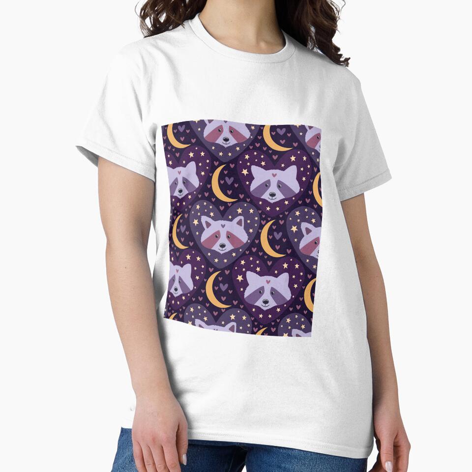 Raccoons Moon Heart by SweetThreads79