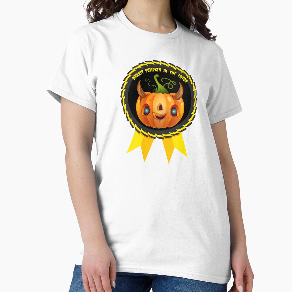 Coolest Funny Scary Cartoon Pumpkin In The Patch N2 by iziskosmos